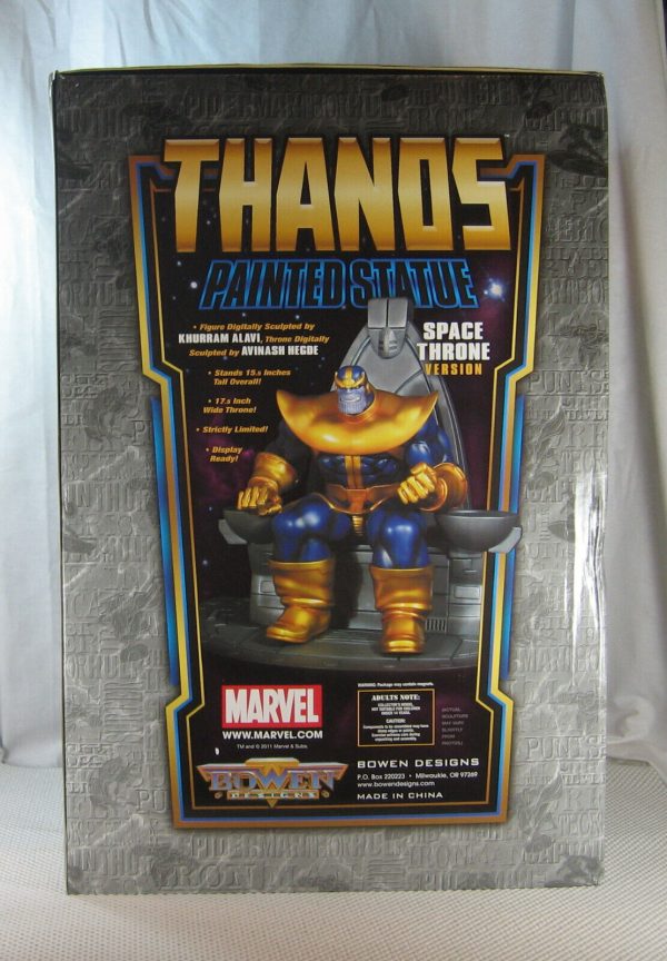 Thanos on Space Throne Statue 287/600 Bowen Designs Marvel Avengers BRAND NEW - Image 5