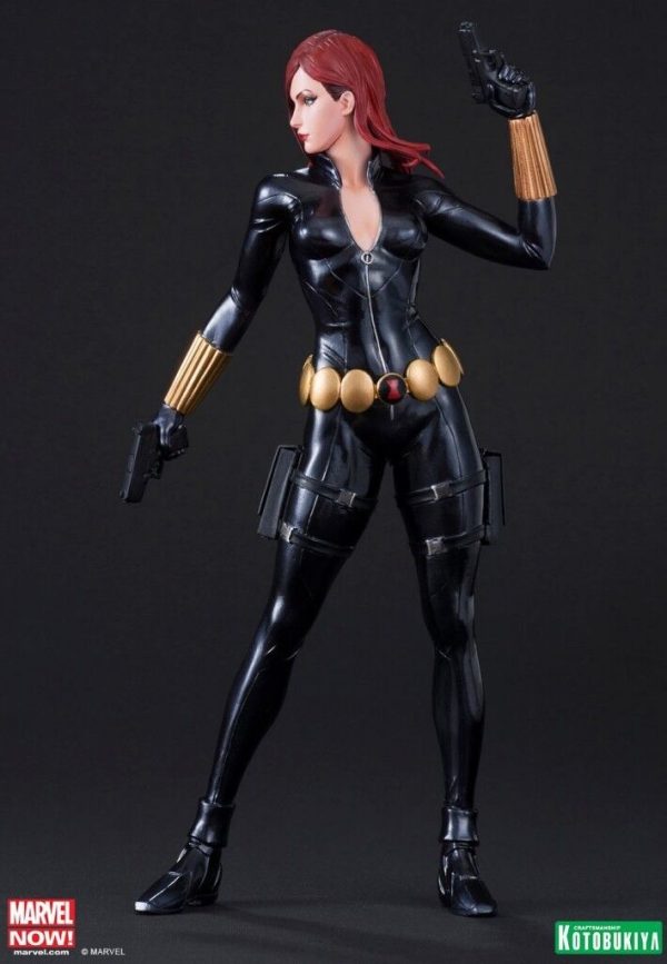 Kotobukiya Black Widow ArtFX+ Statue Avengers Now Marvel NEW SEALED - Image 3