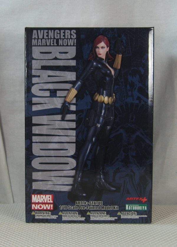 Kotobukiya Black Widow ArtFX+ Statue Avengers Now Marvel NEW SEALED - Image 5