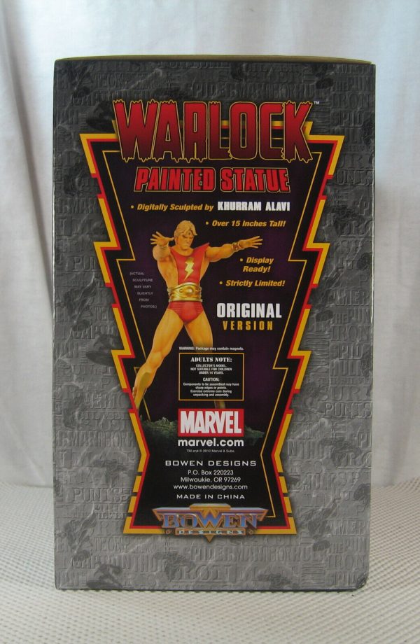 Warlock Original Statue 076/270 Website Exclusive Bowen Designs BRAND NEW - Image 4