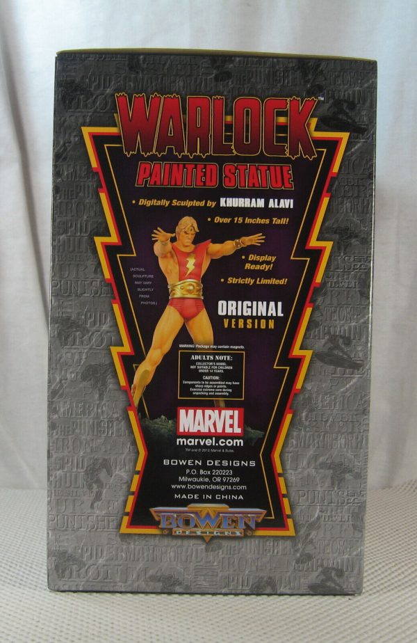 Warlock Original Statue 076/270 Website Exclusive Bowen Designs BRAND NEW - Image 6