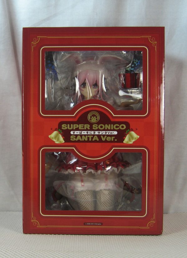 FREEing Super Sonico 1/4 Santa Version Figure Good Smile NEW SEALED - Image 4