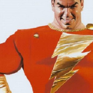 Shazam! Poster by Alex Ross Captain Marvel NEW SEALED
