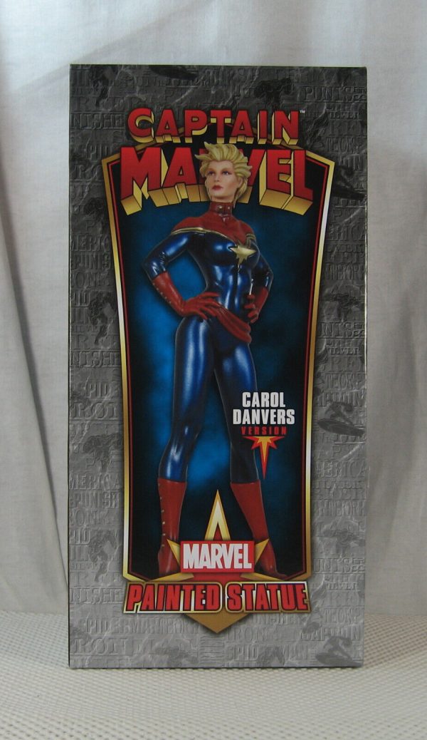 Carol Danvers Captain Marvel Statue 035/478 Bowen Designs NEW SEALED - Image 2