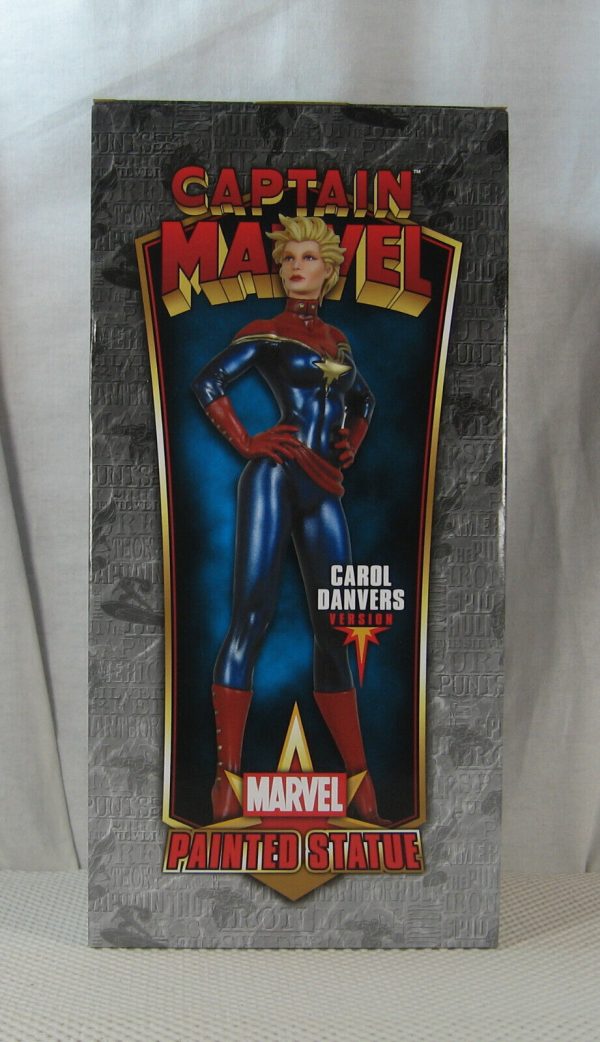 Carol Danvers Captain Marvel Statue 035/478 Bowen Designs NEW SEALED - Image 4