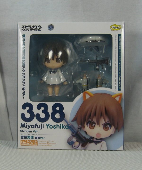 Phat! Nendoroid 338 Miyafuji Yoshika Strike Witches 2 Shinden Version NEW SEALED - Image 3