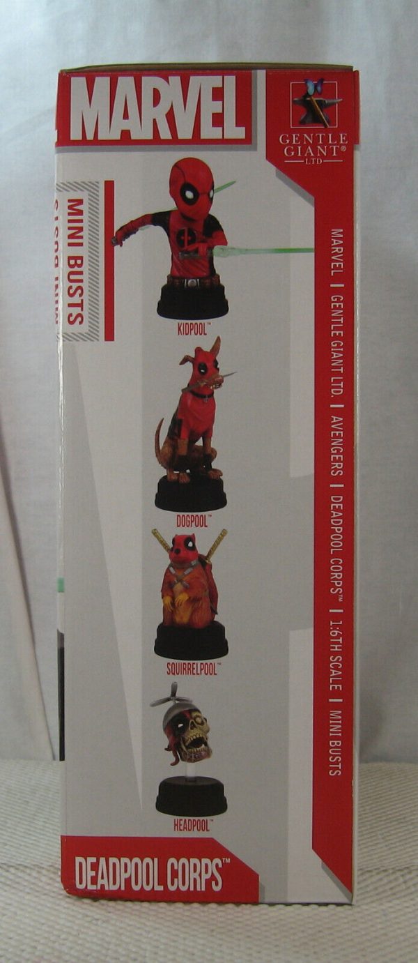 Deadpool Corps Mini Bust Box Set 265/630 Gentle Giant X-Men NEW SEALED - Image 3