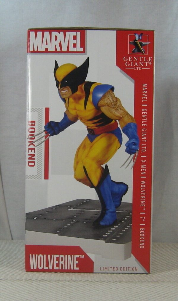 Wolverine Bookend Statue 189/500 Will Harbottle Gentle Giant Marvel SEALED - Image 5