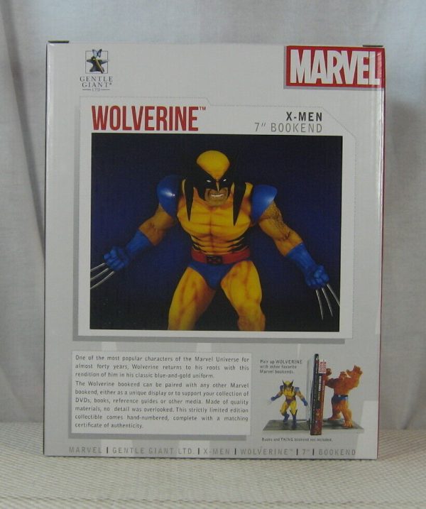 Wolverine Bookend Statue 189/500 Will Harbottle Gentle Giant Marvel SEALED - Image 6