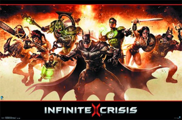 Infinite Crisis Group Poster NEW SEALED