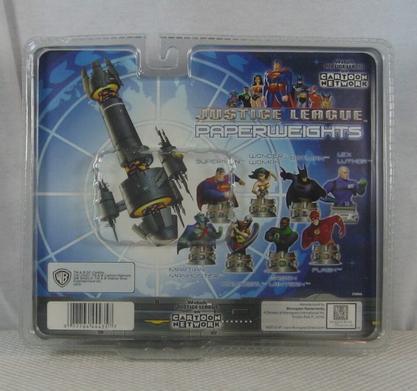 Superman Paperweight Bust Justice League Cartoon Network Series NEW SEALED - Image 4