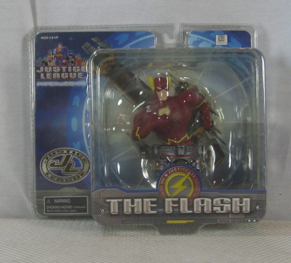 Flash Paperweight Bust Justice League Cartoon Network Series NEW SEALED - Image 2