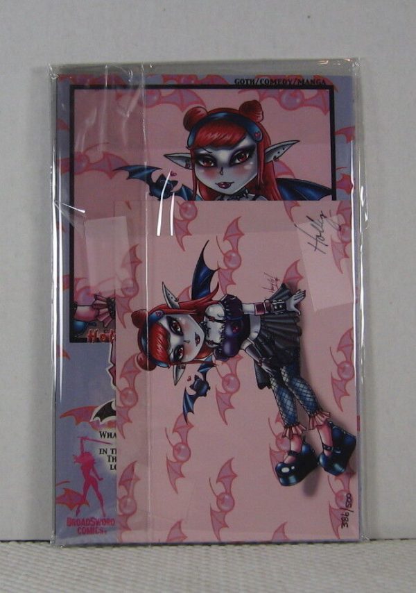 Holly G's School Bites #1 Deluxe Signed Edition 386/500 Broadsword Comics NEW - Image 2