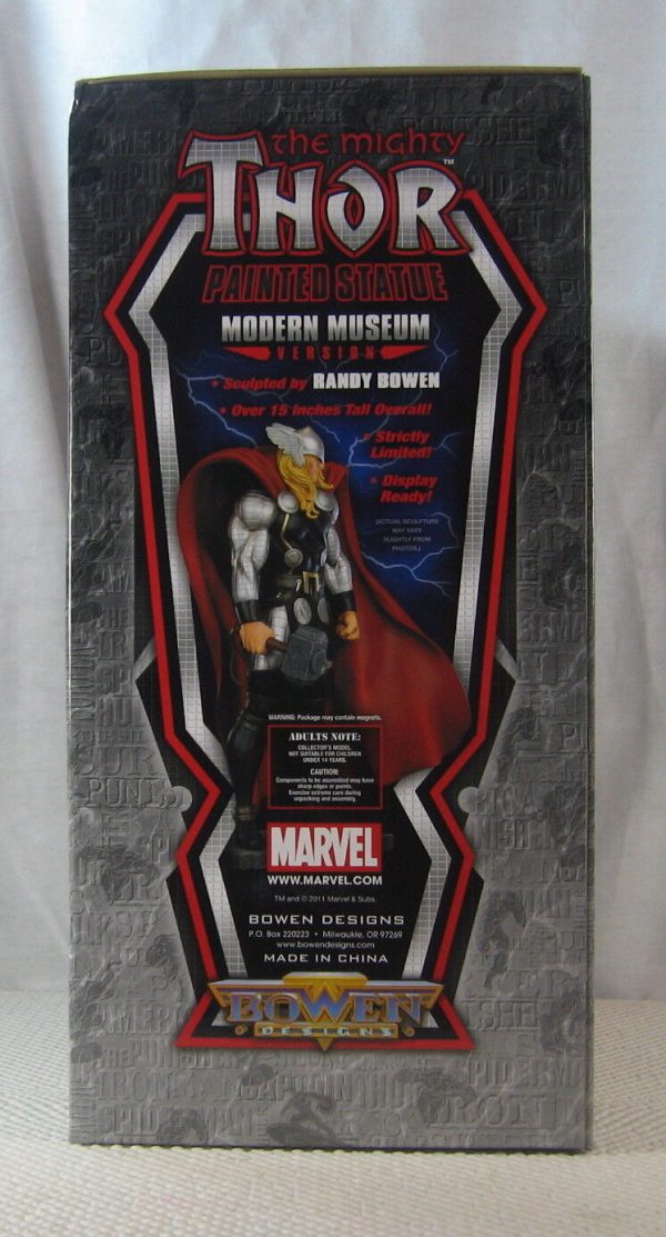 Thor Modern Museum Statue 252/2000 Signed Bowen Designs BRAND NEW - Image 4