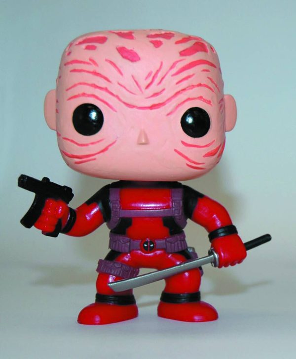 Pop Marvel Deadpool PX Red Maskless Figure Funko BRAND NEW