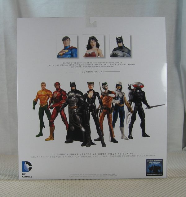 Trinity War Action Figure 3-Pack Set Superman Wonder Woman Batman NEW SEALED - Image 3