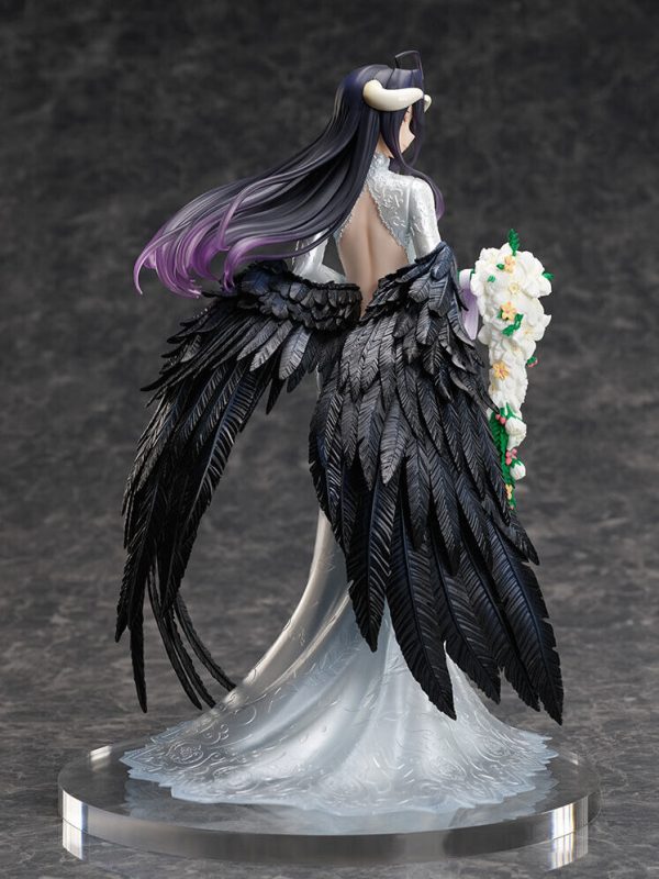 Overlord F:Nex Albedo Wedding Dress 1/7 Figure FuRyu NEW SEALED - Image 2