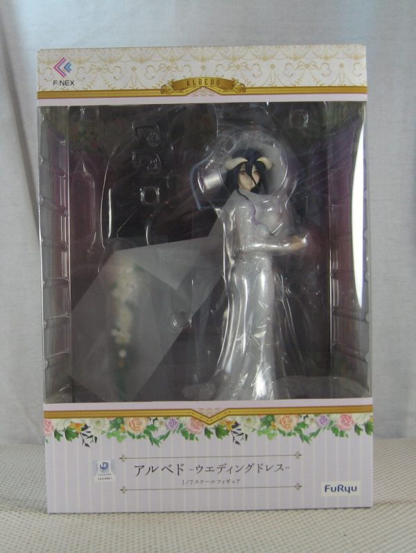 Overlord F:Nex Albedo Wedding Dress 1/7 Figure FuRyu NEW SEALED - Image 4