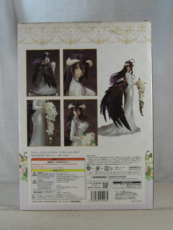 Overlord F:Nex Albedo Wedding Dress 1/7 Figure FuRyu NEW SEALED - Image 6