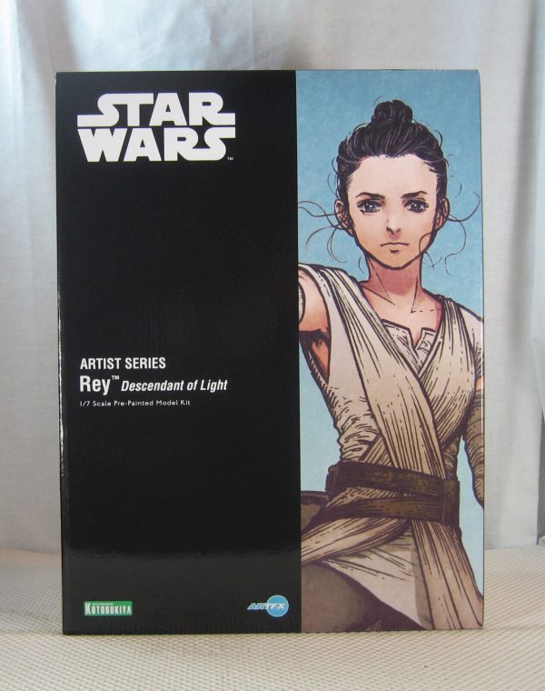 Star Wars Artist Series Rey Decendant of Light ArtFX Statue Shirahama NEW SEALED - Image 4