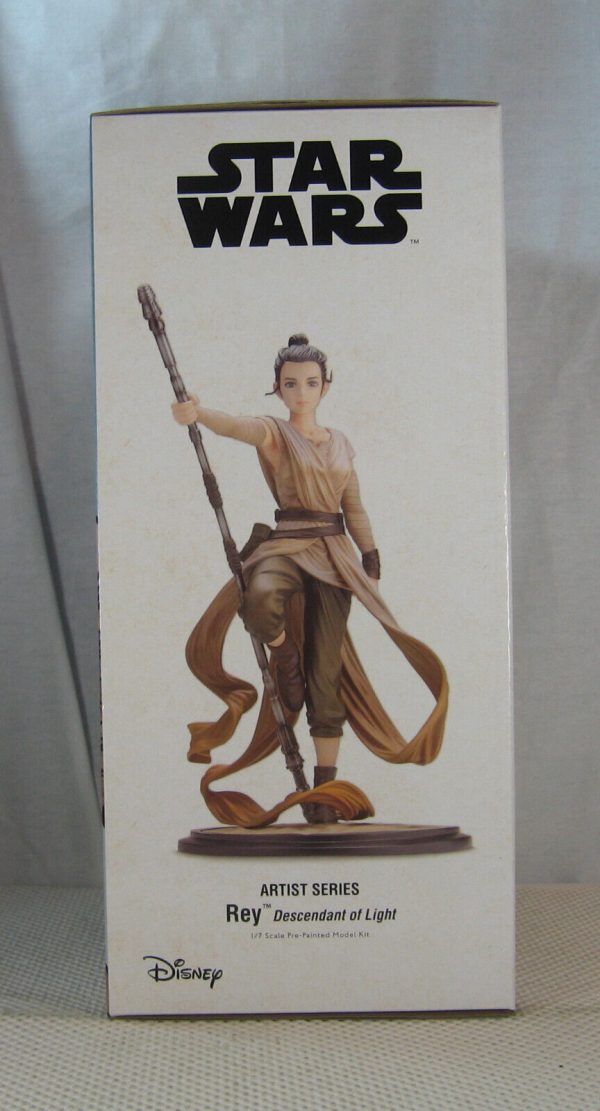 Star Wars Artist Series Rey Decendant of Light ArtFX Statue Shirahama NEW SEALED - Image 5