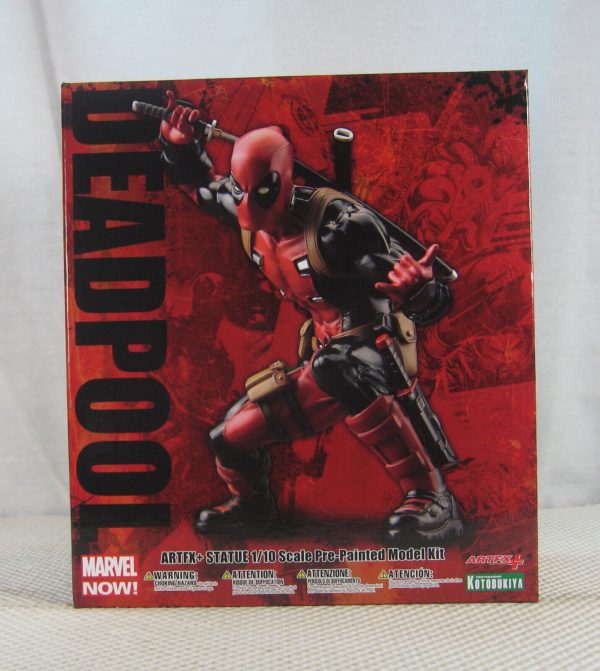 Kotobukiya Deadpool ArtFX+ Statue Avengers Now Marvel NEW SEALED - Image 4