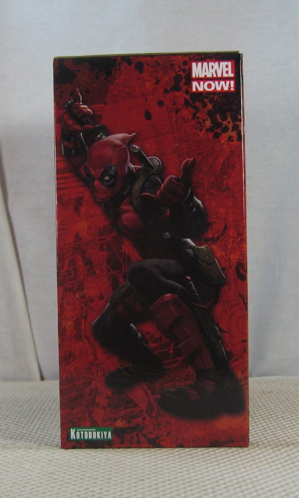 Kotobukiya Deadpool ArtFX+ Statue Avengers Now Marvel NEW SEALED - Image 5