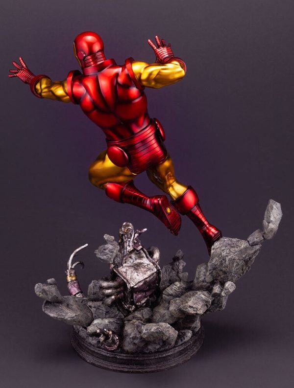 Kotobukiya Iron Man Avengers Fine Art Statue 1161/1400 Marvel NEW SEALED - Image 2