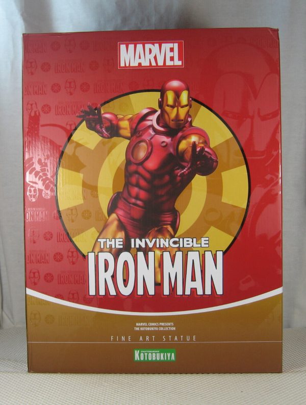 Kotobukiya Iron Man Avengers Fine Art Statue 1161/1400 Marvel NEW SEALED - Image 4