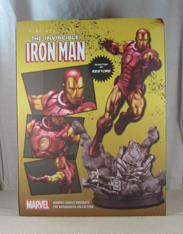 Kotobukiya Iron Man Avengers Fine Art Statue 1161/1400 Marvel NEW SEALED - Image 6