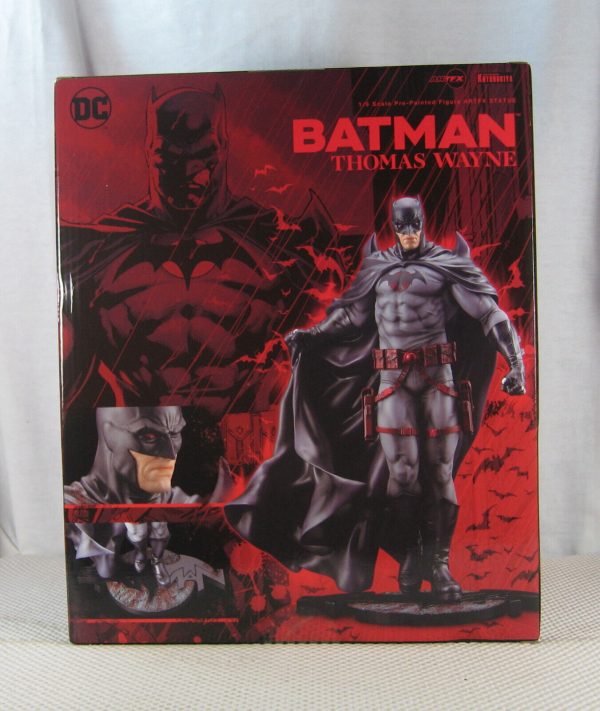 Kotobukiya Elseworld Series Thomas Wayne Batman 1/6 ArtFX Statue NEW SEALED - Image 6