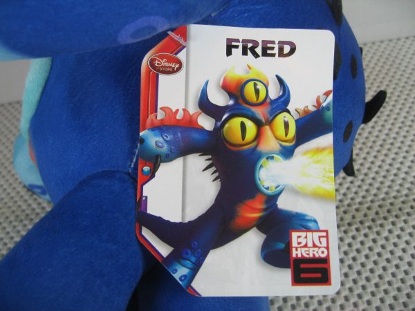 Disney Big Hero 6 FRED 13" Plush Disney Store Exclusive BRAND NEW w/Patch & Tags - Image 5