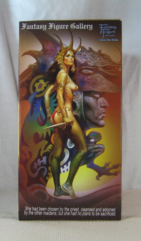 Dragon Maiden Statue 257/500 Fantasy Figure Gallery Boris Vallejo Yamato NEW - Image 4