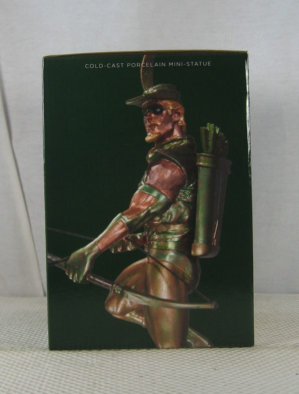 Green Arrow Patina Mini Statue Oliver Queen Matt Wagner DC Comics NEW SEALED - Image 4