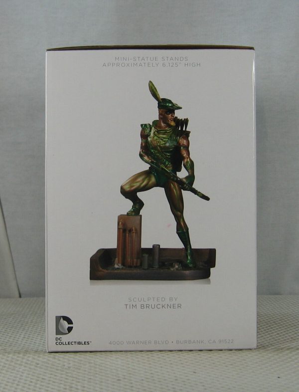 Green Arrow Patina Mini Statue Oliver Queen Matt Wagner DC Comics NEW SEALED - Image 6
