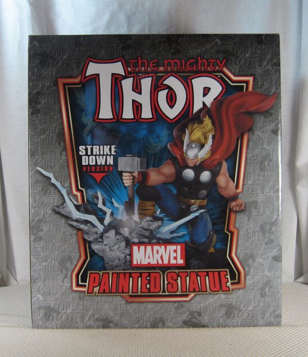 Thor Strike Down Statue 1324/1500 Bowen Designs NEW SEALED - Image 2