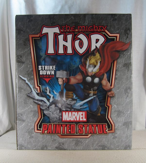 Thor Strike Down Statue 1324/1500 Bowen Designs NEW SEALED - Image 4