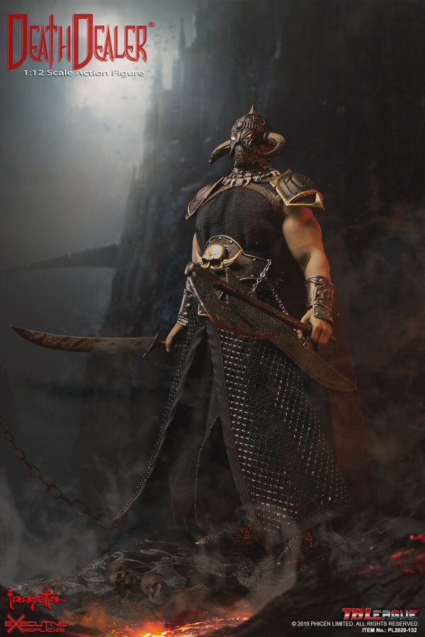 Frank Frazetta's Death Dealer Executive Replicas 1:12 Scale Action Figure SEALED - Image 3