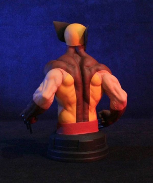 Gentle Giant Wolverine Mini Bust 553/730 Brown Costume Marvel X-Men NEW SEALED - Image 2