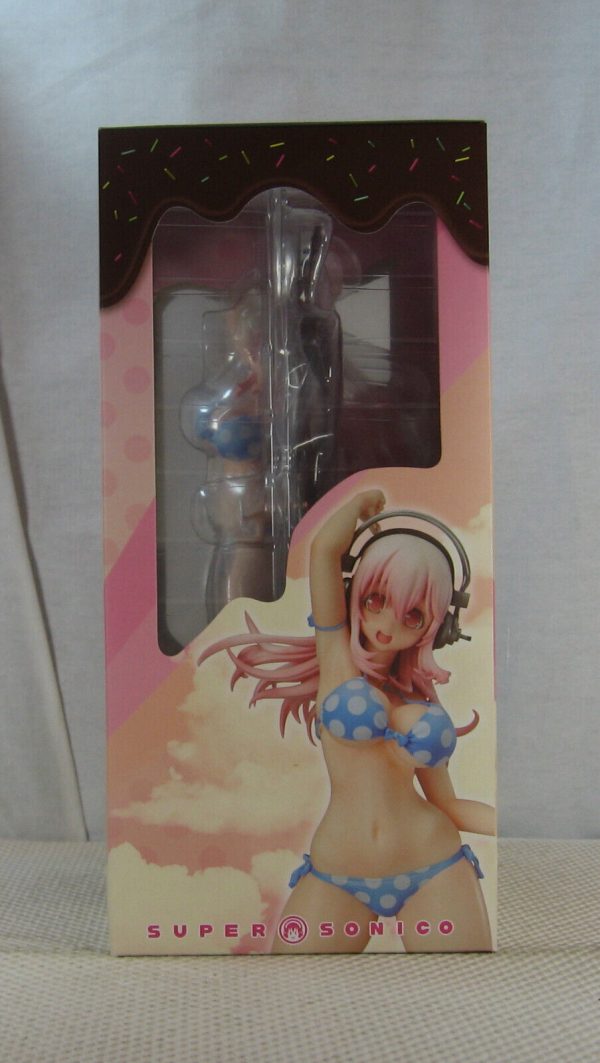 Wing Super Sonico 1/6 Figure "Rock 'n' Roll Valentine" Sentinel NEW SEALED - Image 5