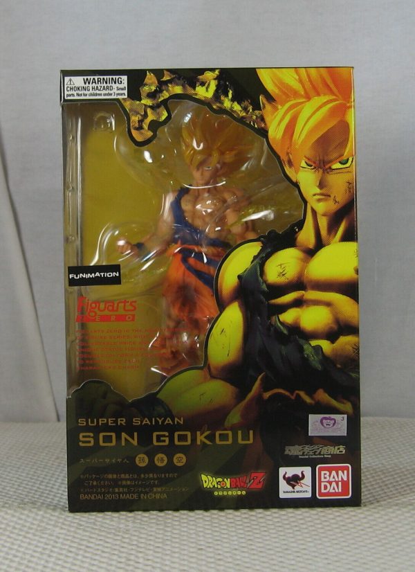 Bandai Tamashii Figuarts Zero Super Saiyan Son Goku Gokou Figure NEW SEALED - Image 4