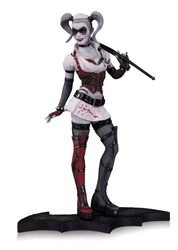 Harley Quinn Arkham Asylum Statue 1st Edition DC Collectible Batman Joker SEALED