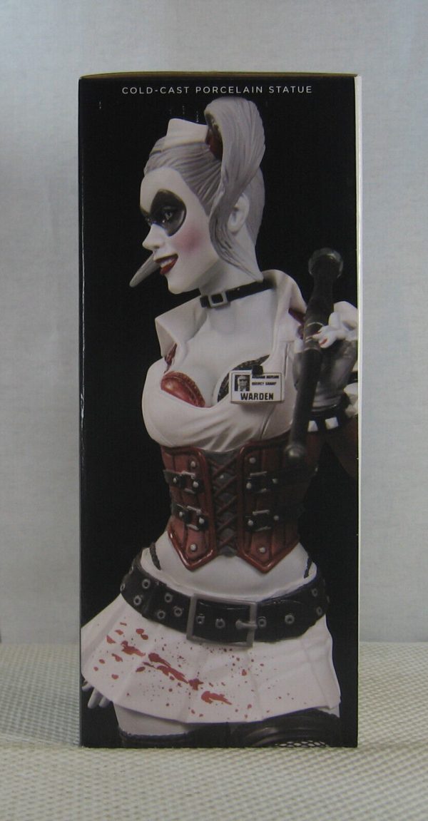 Harley Quinn Arkham Asylum Statue 1st Edition DC Collectible Batman Joker SEALED - Image 3