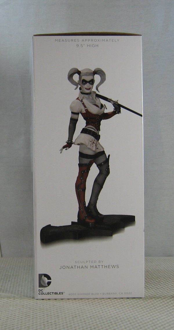 Harley Quinn Arkham Asylum Statue 1st Edition DC Collectible Batman Joker SEALED - Image 5