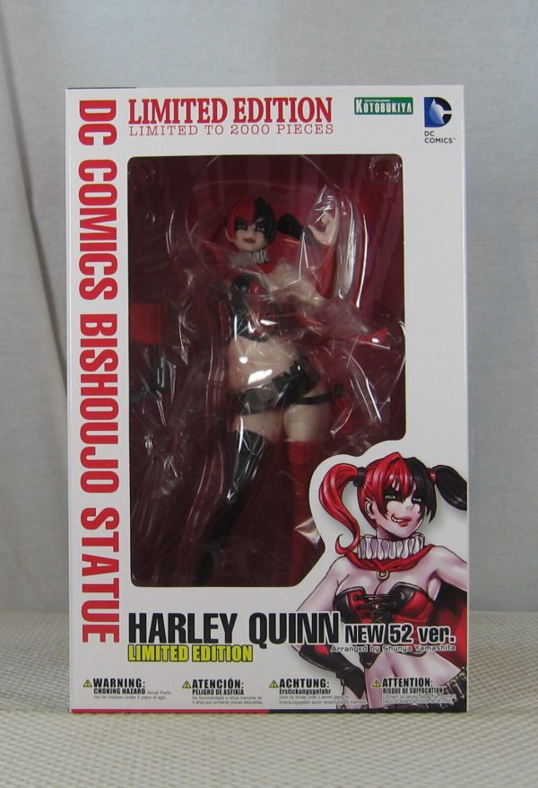 Harley Quinn Bishoujo Statue New 52 Limited NYCC Kotobukiya DC Comics NEW SEALED - Image 4