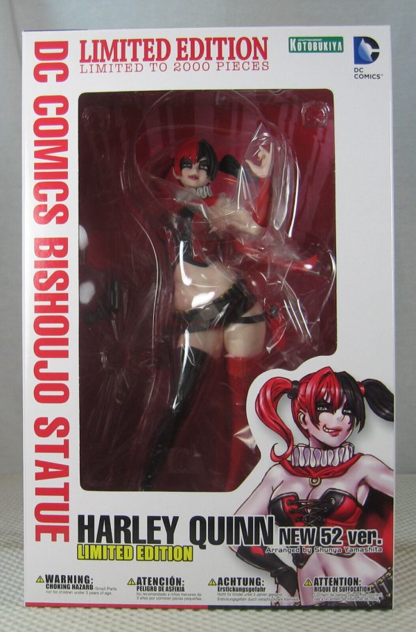 Harley Quinn Bishoujo Statue New 52 Limited NYCC Kotobukiya DC Comics NEW SEALED - Image 10