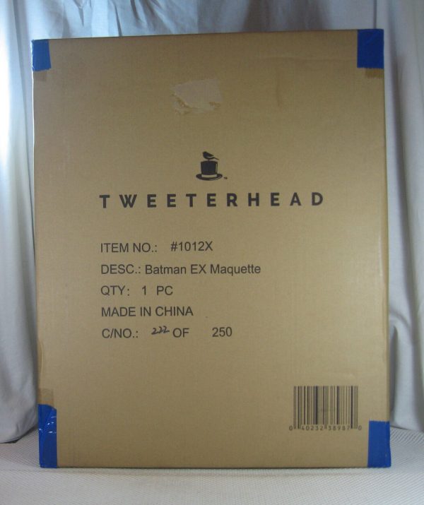 Tweeterhead Batman Super Powers Exclusive Maquette 222/250 DC Comics NEW SEALED - Image 6