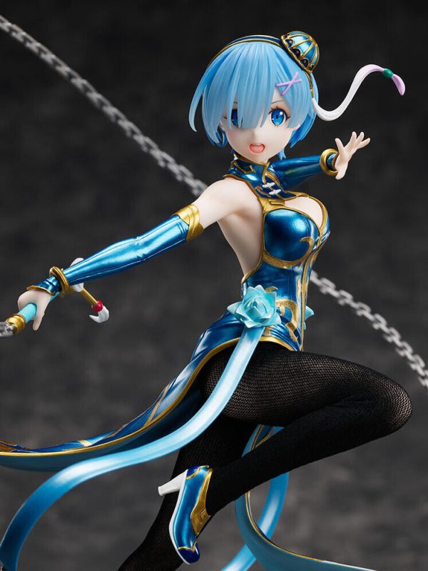 FuRyu Re:Zero Starting Life in Another World Rem 1/7 China Dress Figure SEALED - Image 3