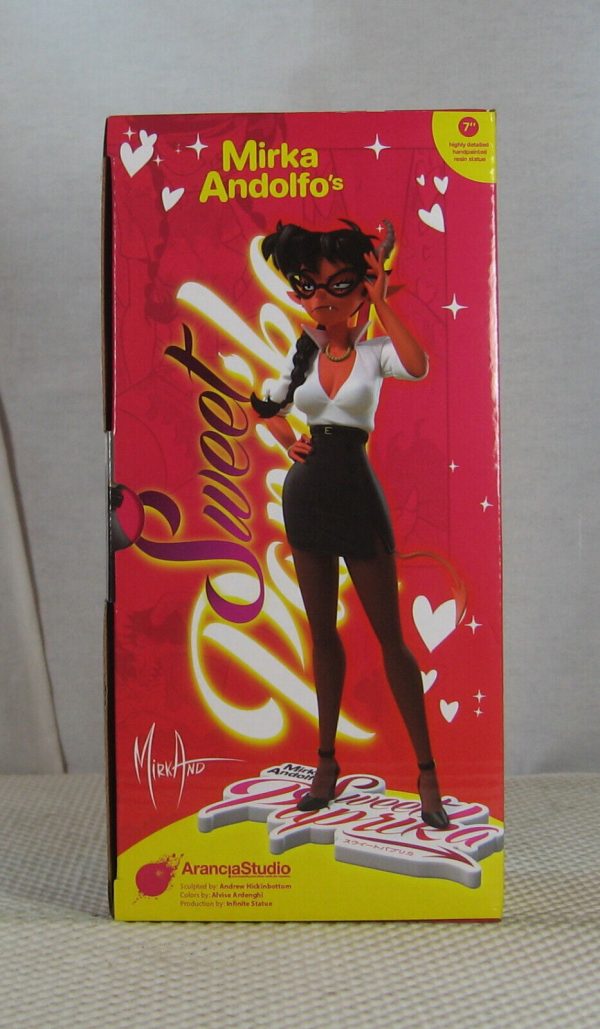 Mirka Andolfo Sweet Paprika Statue Arancia Studio Image Comics BRAND NEW - Image 3