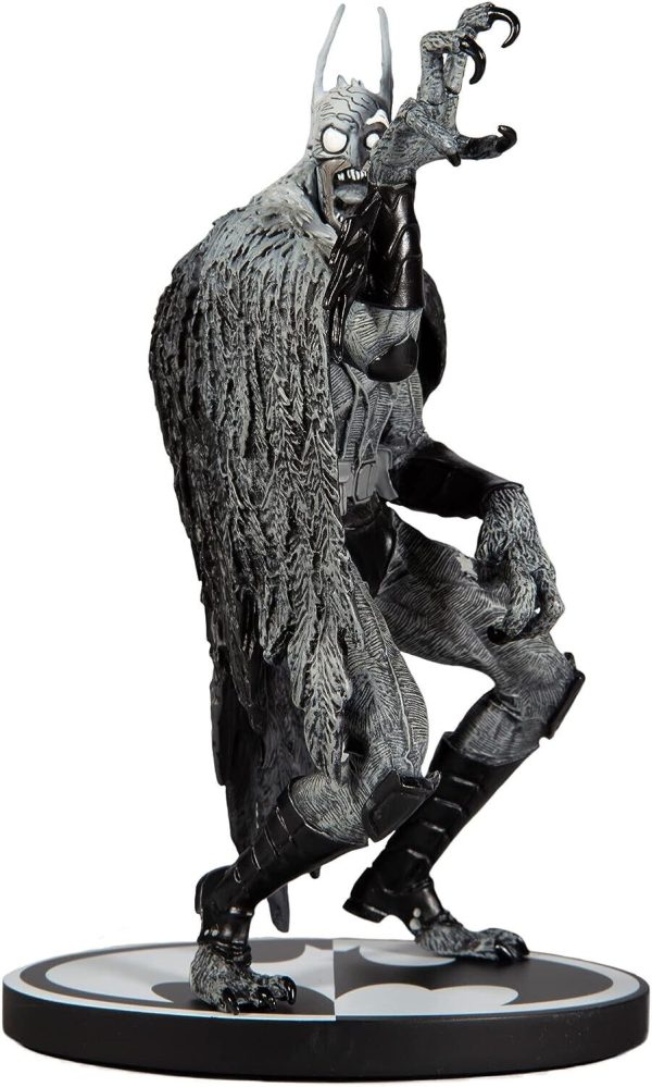 Batman Black and White Batmonster Statue Greg Capullo NEW SEALED